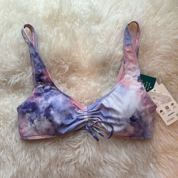 Roxy Active Athletic Bralette Bikini Top - Picture 1 of 8